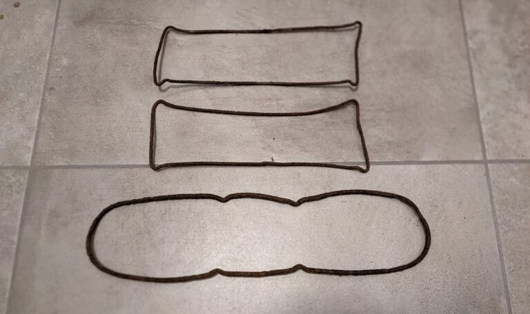 Bobine porta filo spinato (anelli di ferro)