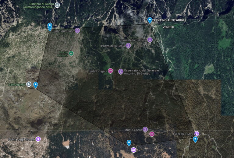 Zona sacra sull’Ortigara